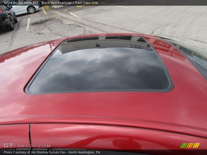 Blaze Red Pearlcoat / Dark Slate Gray 2004 Dodge Neon SXT
