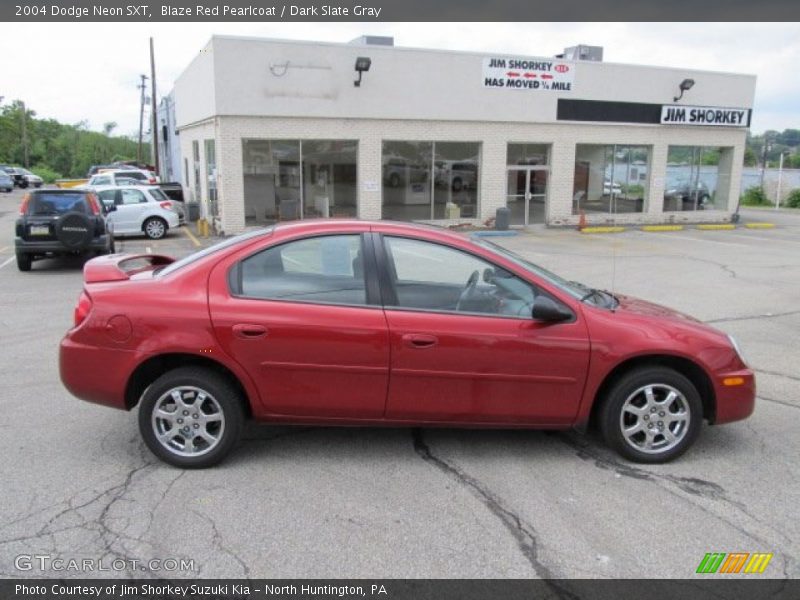 Blaze Red Pearlcoat / Dark Slate Gray 2004 Dodge Neon SXT