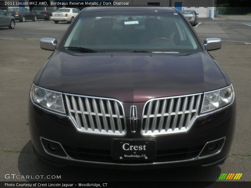 Bordeaux Reserve Metallic / Dark Charcoal 2011 Lincoln MKZ AWD