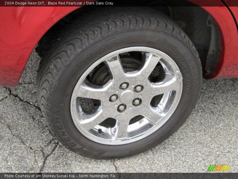 Blaze Red Pearlcoat / Dark Slate Gray 2004 Dodge Neon SXT