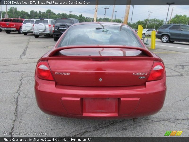 Blaze Red Pearlcoat / Dark Slate Gray 2004 Dodge Neon SXT