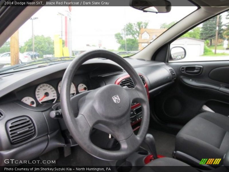 Blaze Red Pearlcoat / Dark Slate Gray 2004 Dodge Neon SXT