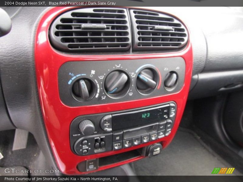 Blaze Red Pearlcoat / Dark Slate Gray 2004 Dodge Neon SXT