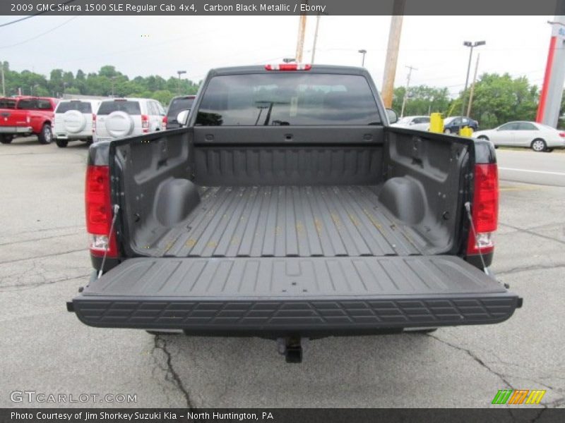 Carbon Black Metallic / Ebony 2009 GMC Sierra 1500 SLE Regular Cab 4x4