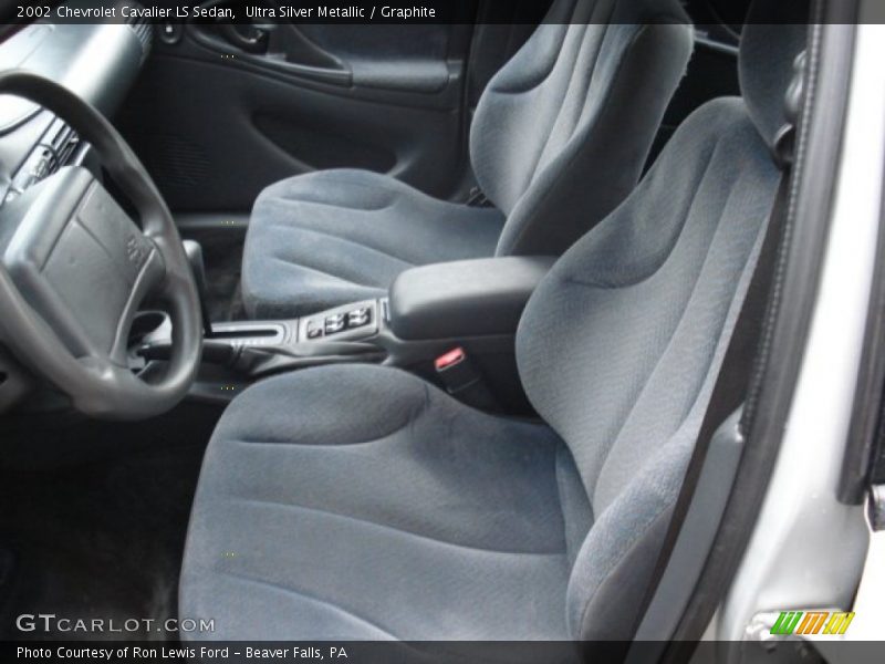  2002 Cavalier LS Sedan Graphite Interior