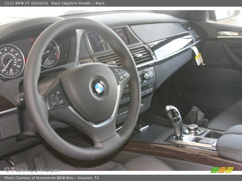 Black Sapphire Metallic / Black 2012 BMW X5 xDrive50i