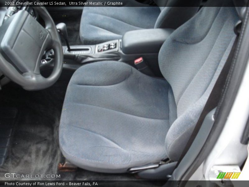  2002 Cavalier LS Sedan Graphite Interior