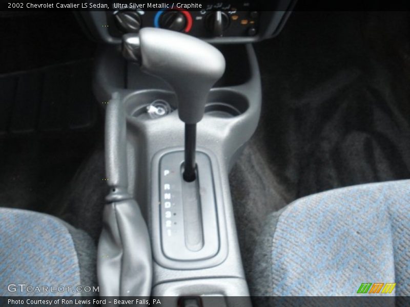  2002 Cavalier LS Sedan 4 Speed Automatic Shifter