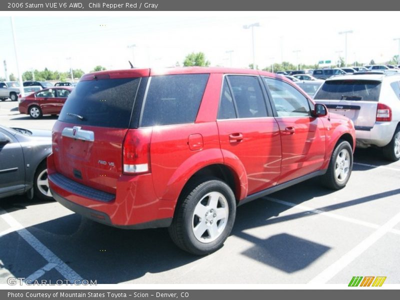 Chili Pepper Red / Gray 2006 Saturn VUE V6 AWD