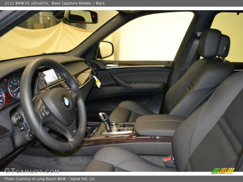  2012 X5 xDrive50i Black Interior