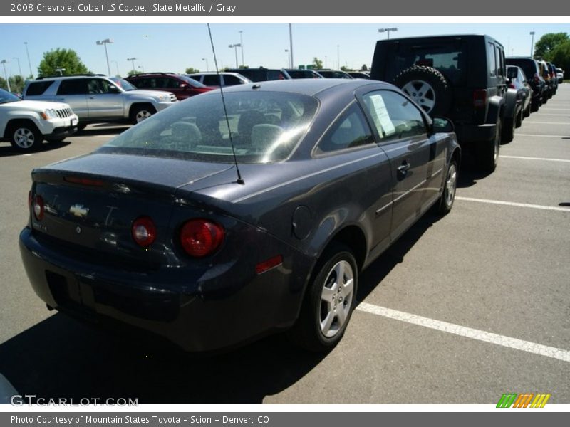 Slate Metallic / Gray 2008 Chevrolet Cobalt LS Coupe