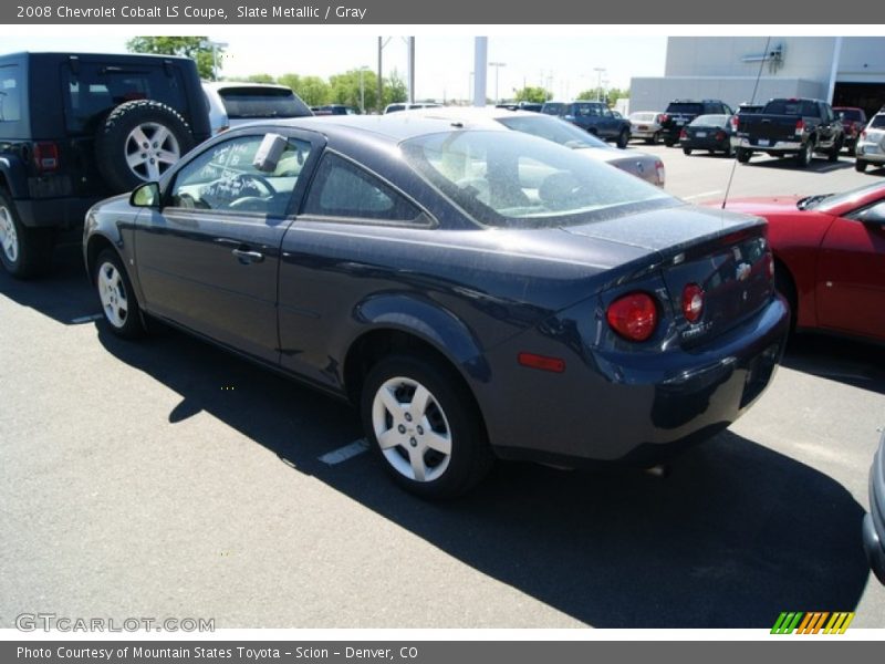 Slate Metallic / Gray 2008 Chevrolet Cobalt LS Coupe