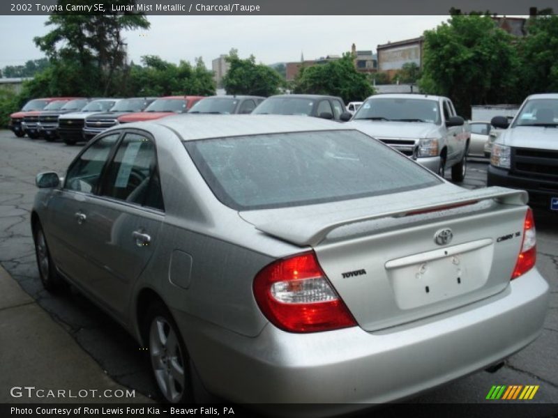 Lunar Mist Metallic / Charcoal/Taupe 2002 Toyota Camry SE