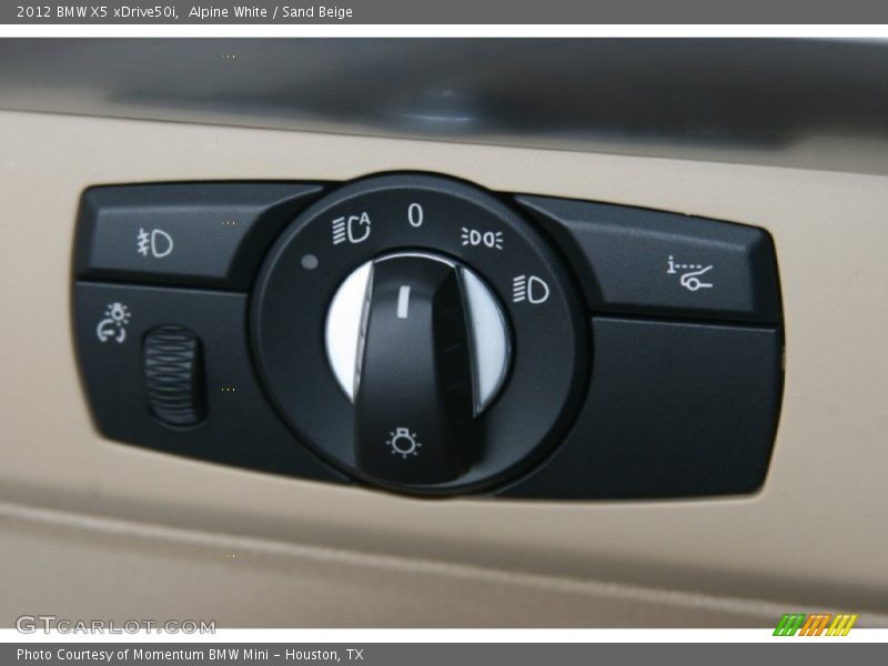 Controls of 2012 X5 xDrive50i