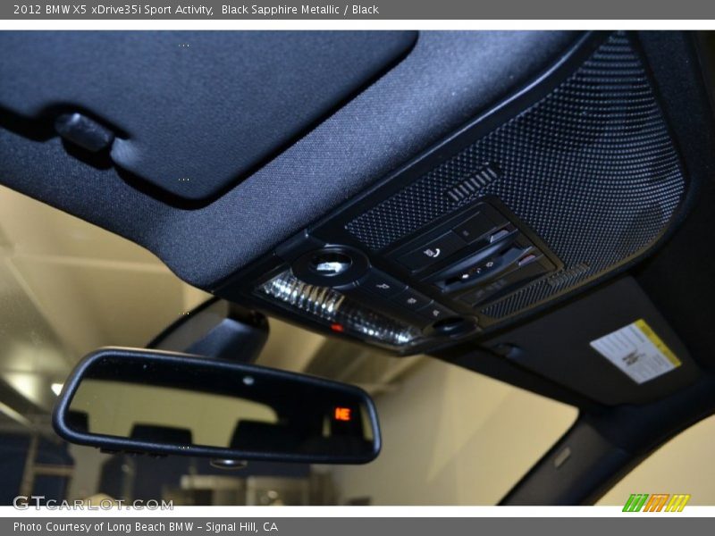Black Sapphire Metallic / Black 2012 BMW X5 xDrive35i Sport Activity