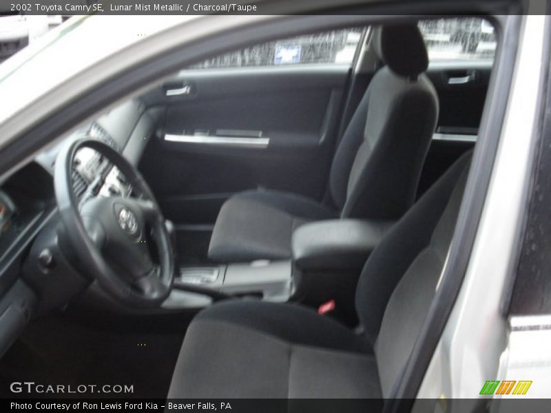 Lunar Mist Metallic / Charcoal/Taupe 2002 Toyota Camry SE