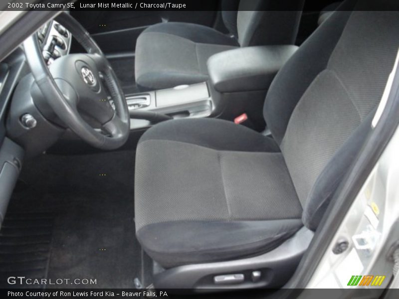 Lunar Mist Metallic / Charcoal/Taupe 2002 Toyota Camry SE