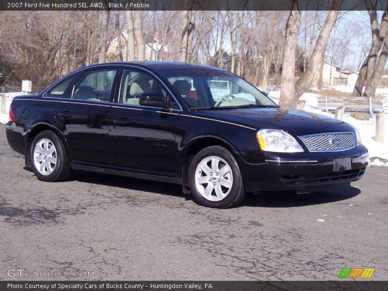 Black / Pebble 2007 Ford Five Hundred SEL AWD