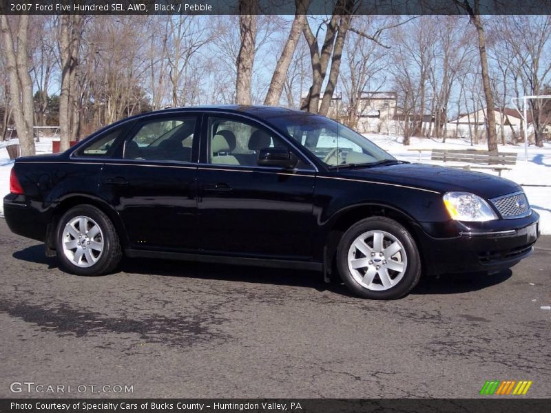 Black / Pebble 2007 Ford Five Hundred SEL AWD
