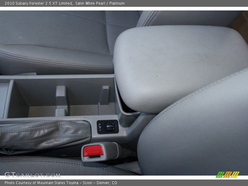 Satin White Pearl / Platinum 2010 Subaru Forester 2.5 XT Limited