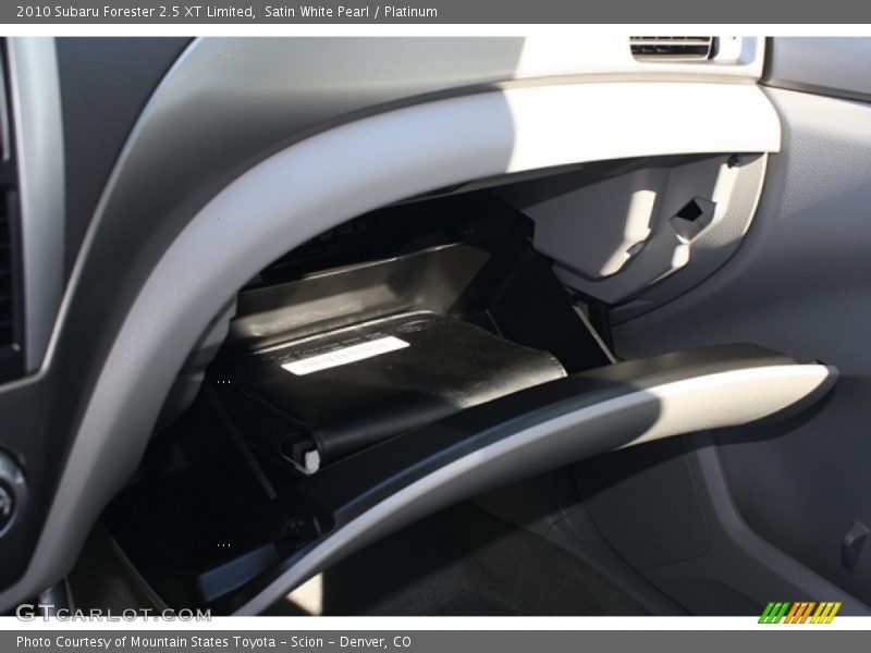 Satin White Pearl / Platinum 2010 Subaru Forester 2.5 XT Limited