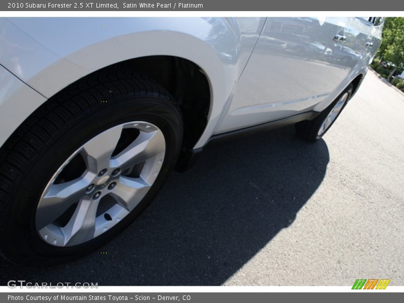 Satin White Pearl / Platinum 2010 Subaru Forester 2.5 XT Limited