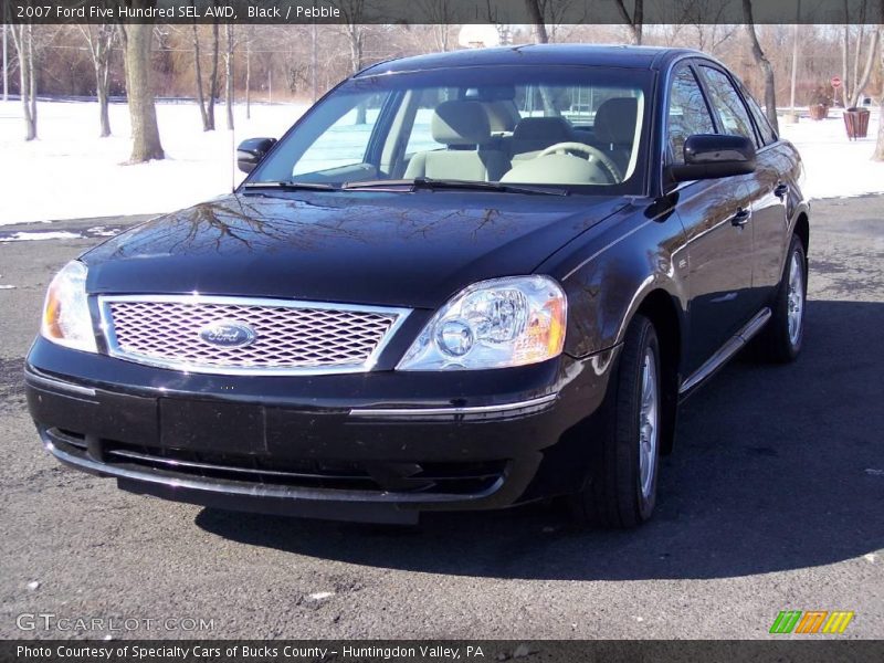 Black / Pebble 2007 Ford Five Hundred SEL AWD
