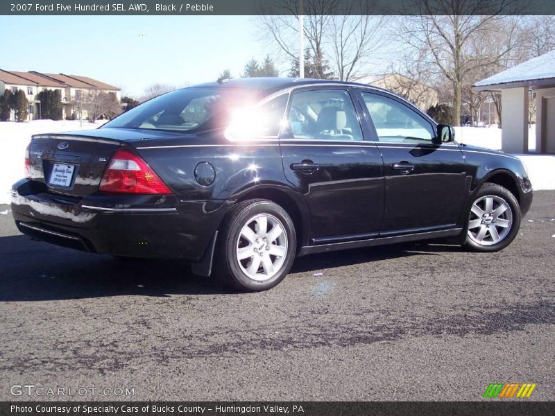Black / Pebble 2007 Ford Five Hundred SEL AWD