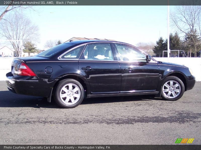 Black / Pebble 2007 Ford Five Hundred SEL AWD