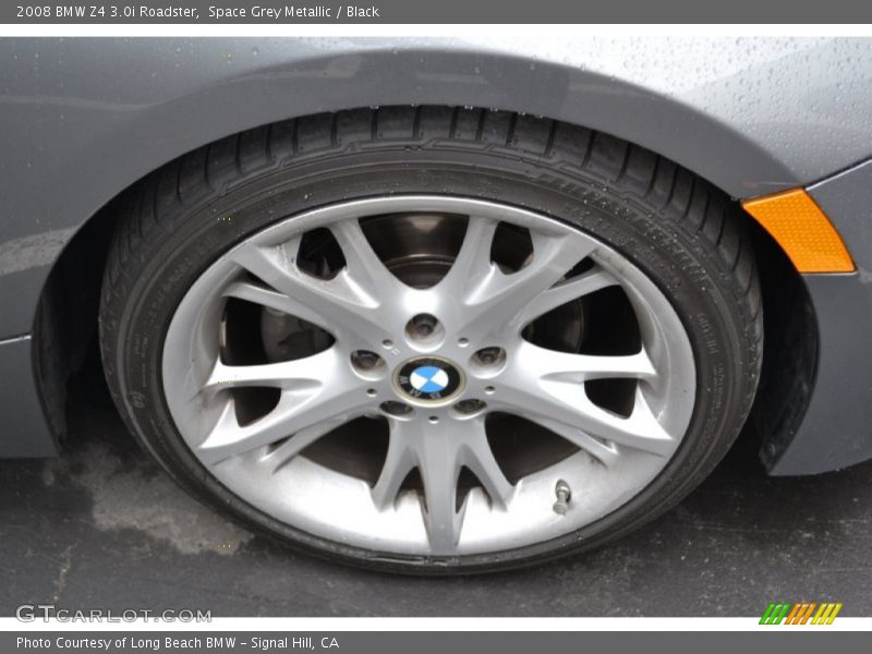 Space Grey Metallic / Black 2008 BMW Z4 3.0i Roadster