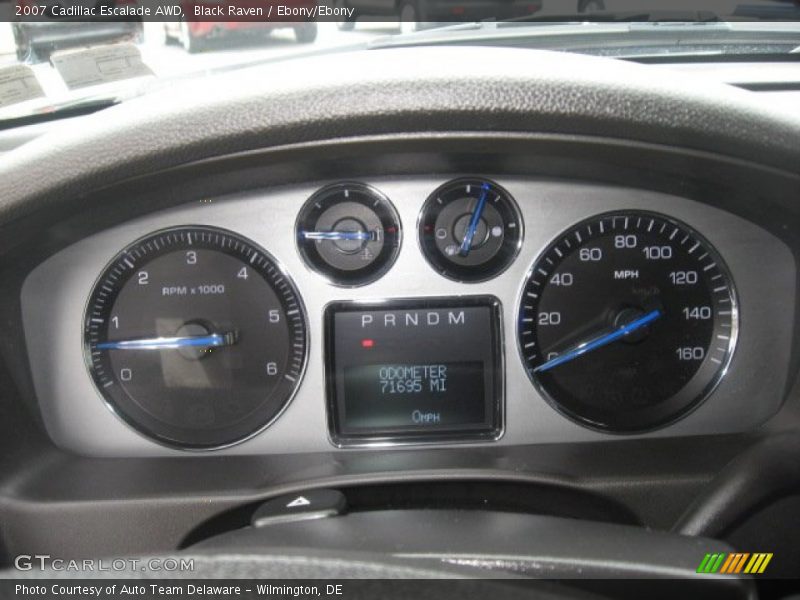 Black Raven / Ebony/Ebony 2007 Cadillac Escalade AWD
