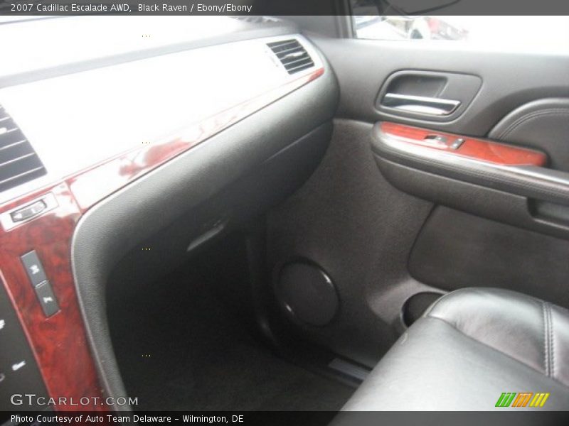 Black Raven / Ebony/Ebony 2007 Cadillac Escalade AWD