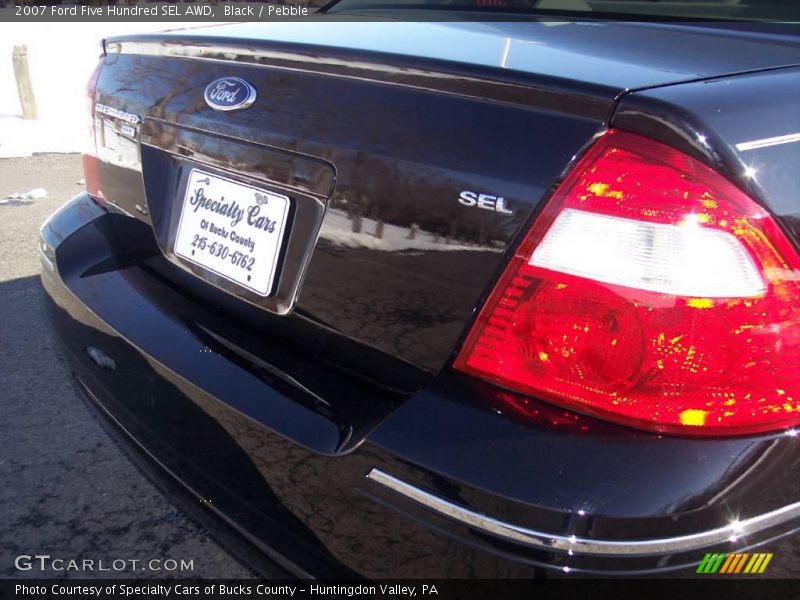 Black / Pebble 2007 Ford Five Hundred SEL AWD