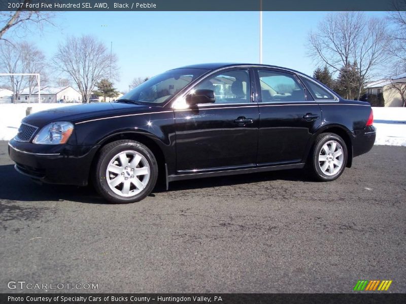 Black / Pebble 2007 Ford Five Hundred SEL AWD