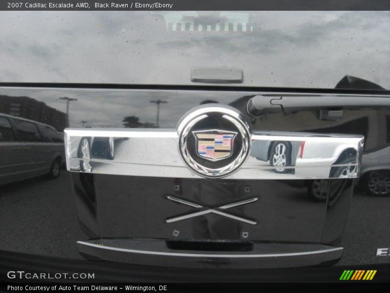 Black Raven / Ebony/Ebony 2007 Cadillac Escalade AWD