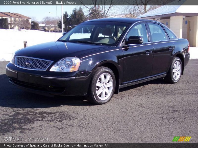 Black / Pebble 2007 Ford Five Hundred SEL AWD