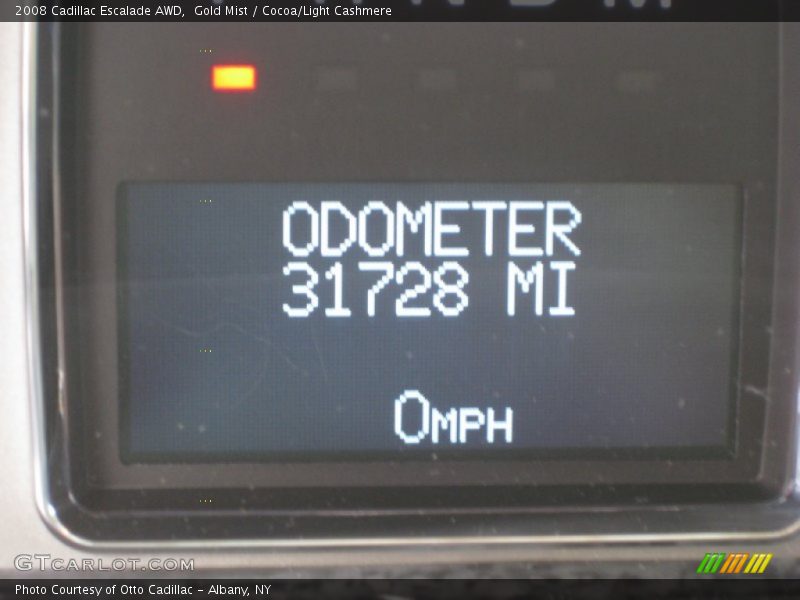 Gold Mist / Cocoa/Light Cashmere 2008 Cadillac Escalade AWD
