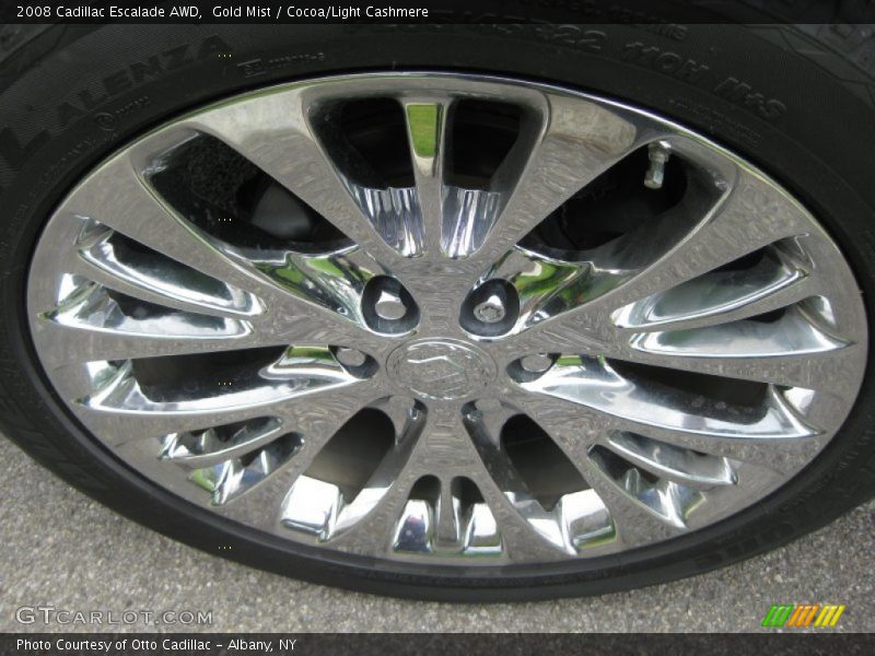 Gold Mist / Cocoa/Light Cashmere 2008 Cadillac Escalade AWD