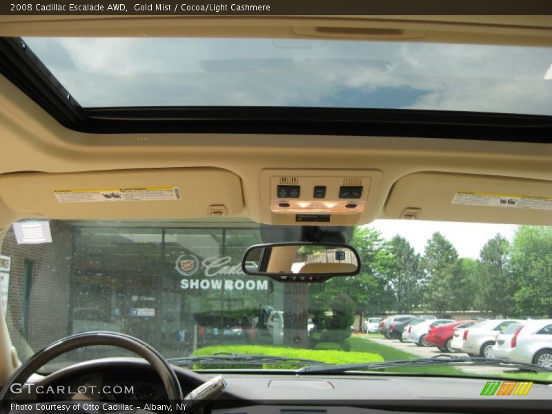 Gold Mist / Cocoa/Light Cashmere 2008 Cadillac Escalade AWD