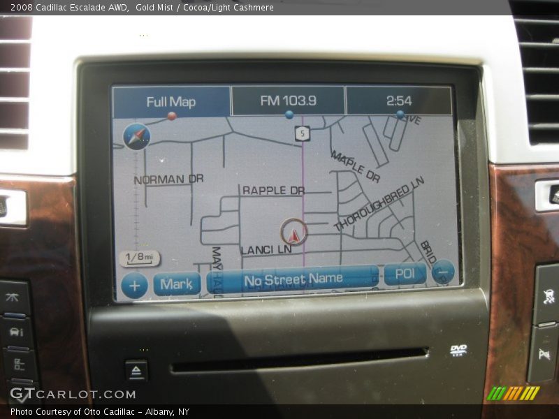 Gold Mist / Cocoa/Light Cashmere 2008 Cadillac Escalade AWD