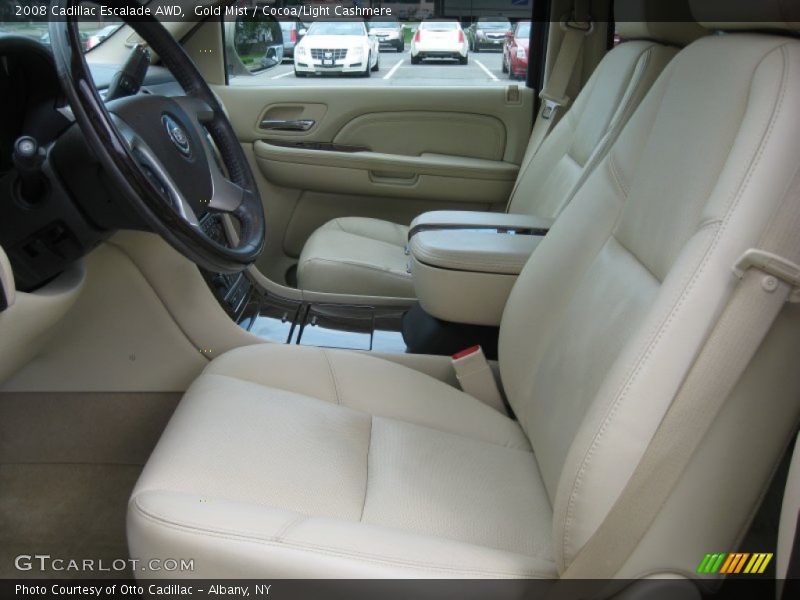 Gold Mist / Cocoa/Light Cashmere 2008 Cadillac Escalade AWD