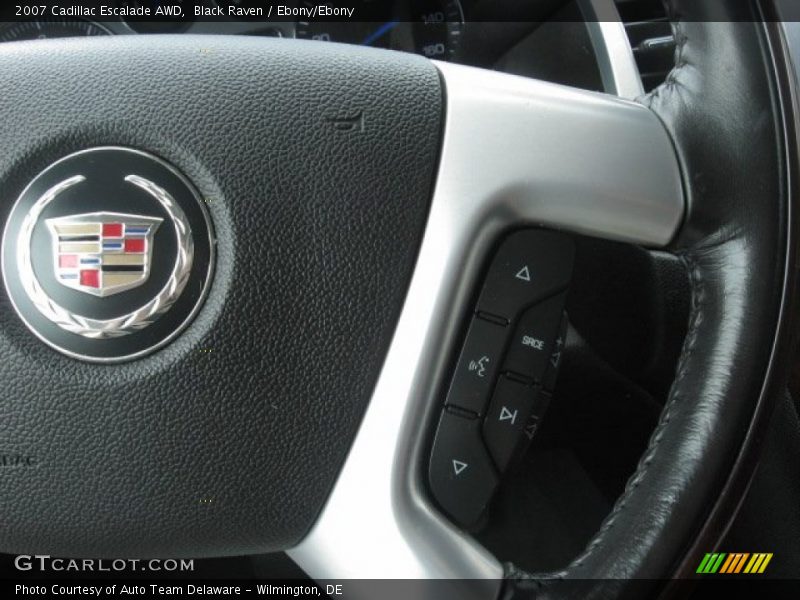 Black Raven / Ebony/Ebony 2007 Cadillac Escalade AWD