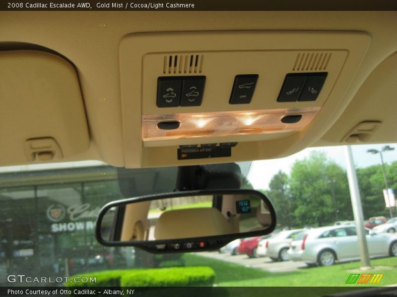 Gold Mist / Cocoa/Light Cashmere 2008 Cadillac Escalade AWD