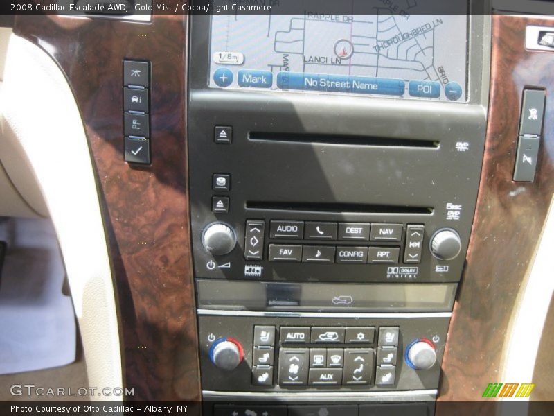 Gold Mist / Cocoa/Light Cashmere 2008 Cadillac Escalade AWD