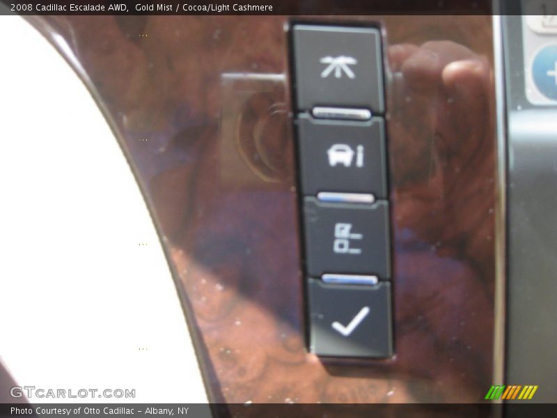 Gold Mist / Cocoa/Light Cashmere 2008 Cadillac Escalade AWD