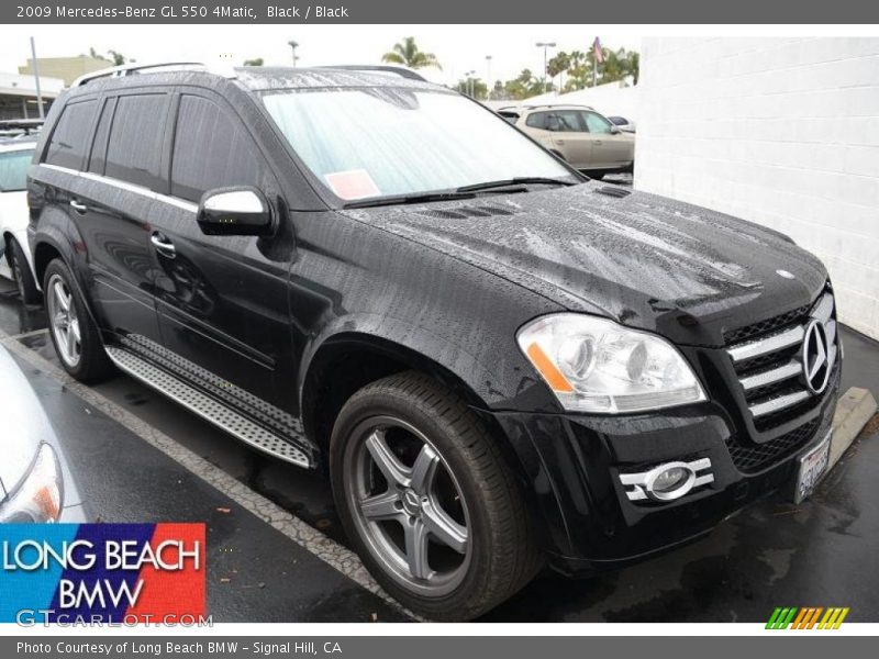 Black / Black 2009 Mercedes-Benz GL 550 4Matic