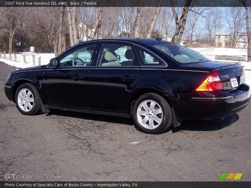 Black / Pebble 2007 Ford Five Hundred SEL AWD