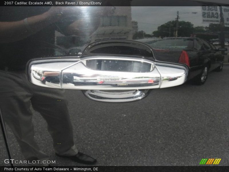 Black Raven / Ebony/Ebony 2007 Cadillac Escalade AWD