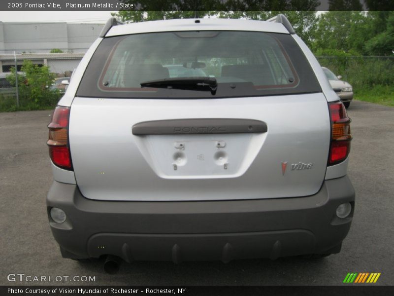 Platinum Metallic / Slate 2005 Pontiac Vibe