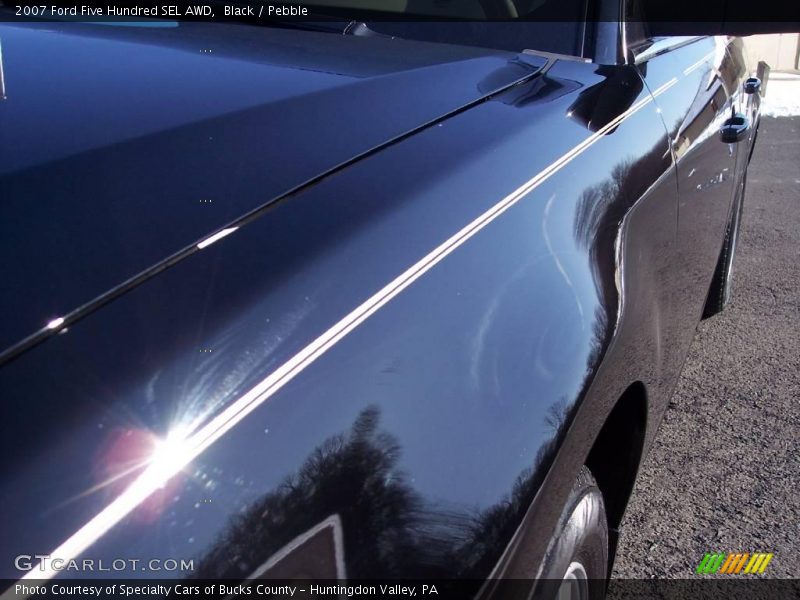 Black / Pebble 2007 Ford Five Hundred SEL AWD